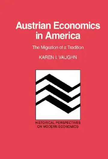 Cover of Austrian Economics in America
