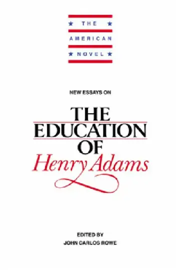 Cover of New Essays on the Education of Henry Adams
