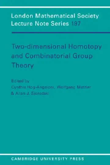 Cover of Two-Dimensional Homotopy and Combinatorial Group Theory