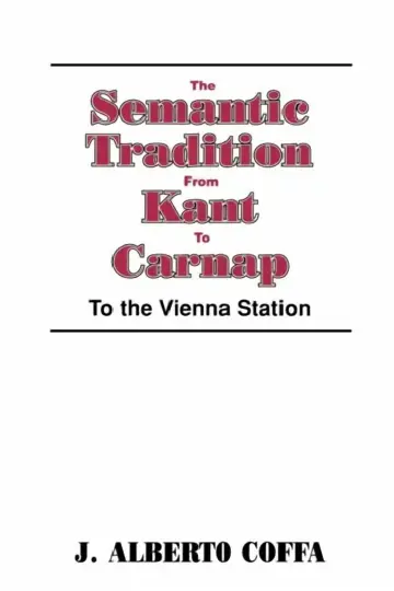 Cover of The Semantic Tradition from Kant to Carnap