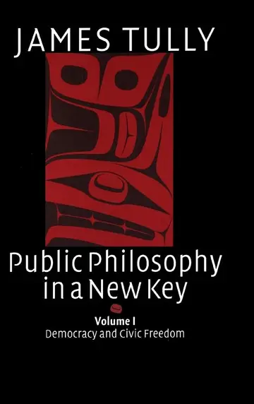 Cover of Public Philosophy in a New Key