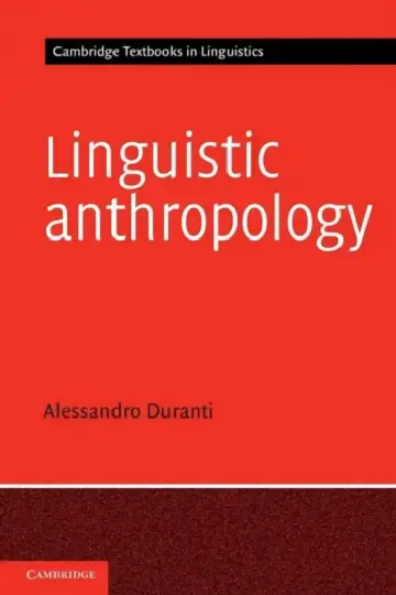 Cover of Linguistic Anthropology