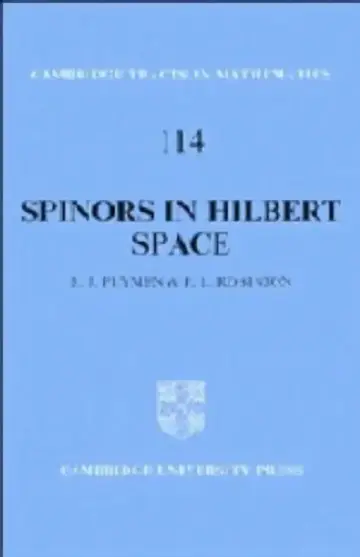 Cover of Spinors in Hilbert Space