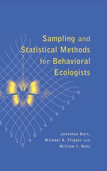 Cover of Sampling and Statistical Methods for Behavioral Ecologists