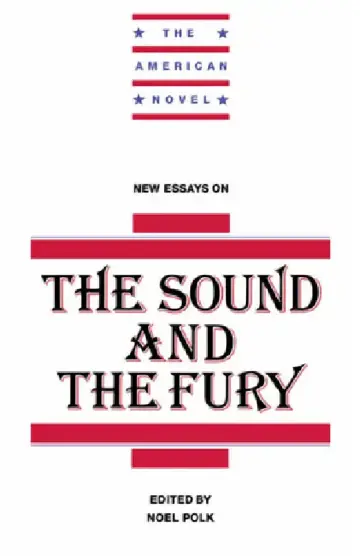 Cover of New Essays on the Sound and the Fury