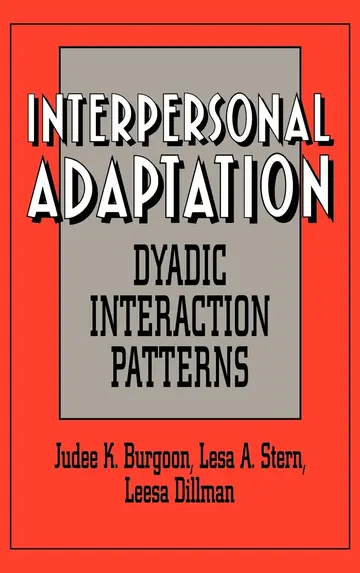 Cover of Interpersonal Adaptation