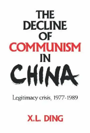 Cover of The Decline of Communism in China