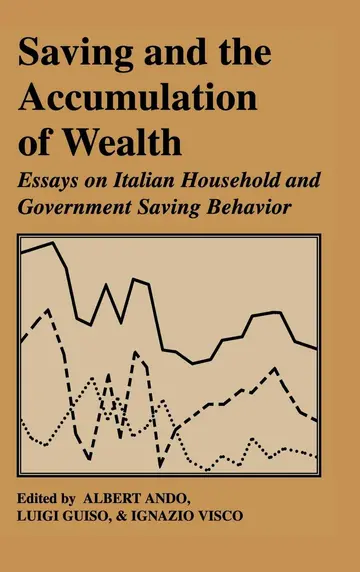 Cover of Saving and the Accumulation of Wealth