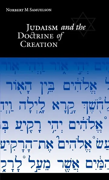 Cover of Judaism and the Doctrine of Creation