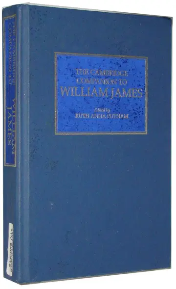 Cover of The Cambridge Companion to William James