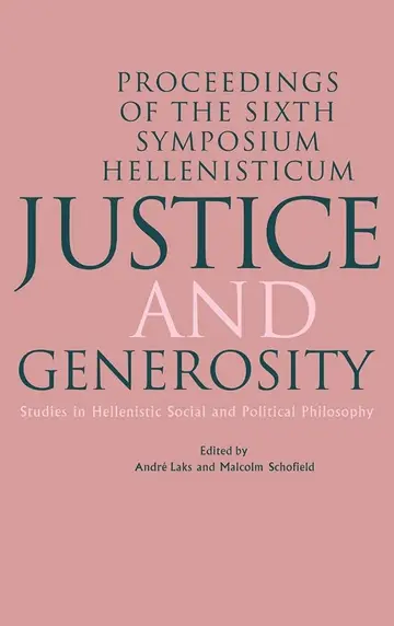 Cover of Justice and Generosity
