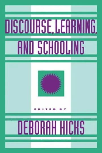 Cover of Discourse, Learning, and Schooling
