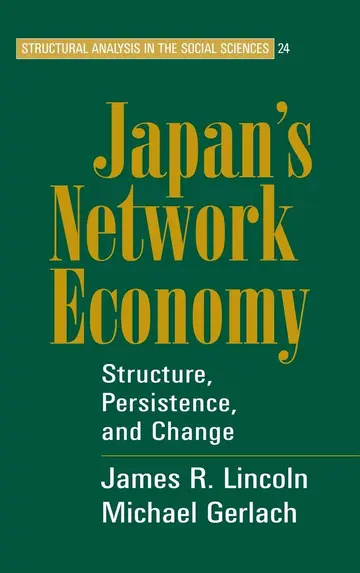 Cover of Japan's Network Economy