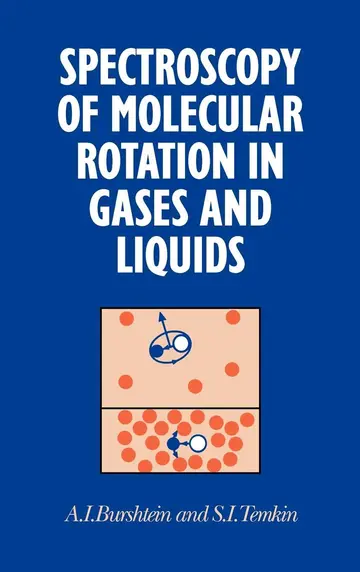 Cover of Spectroscopy of Molecular Rotation in Gases and Liquids