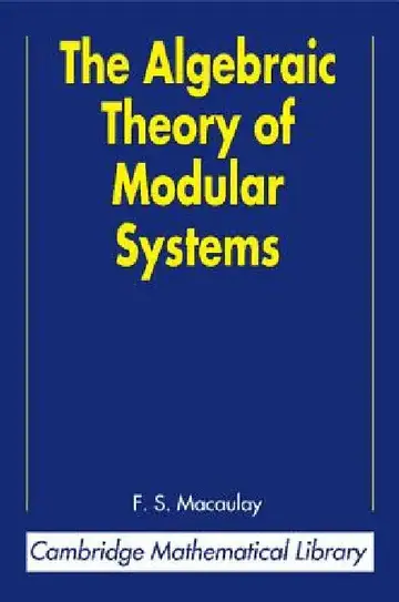 Cover of The Algebraic Theory of Modular Systems