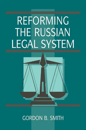 Cover of Reforming the Russian Legal System