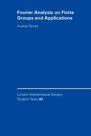 Cover of Fourier Analysis on Finite Groups and Applications