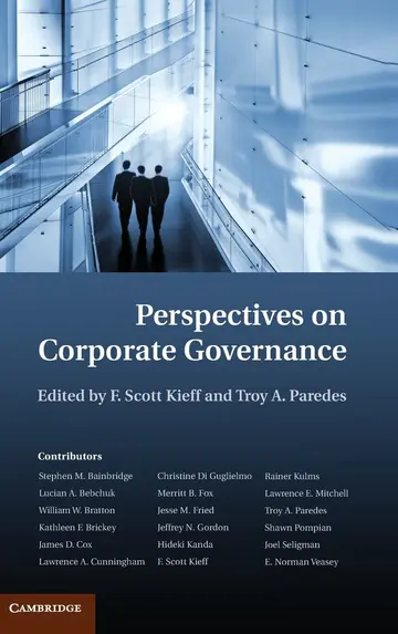 Cover of Perspectives on Corporate Governance