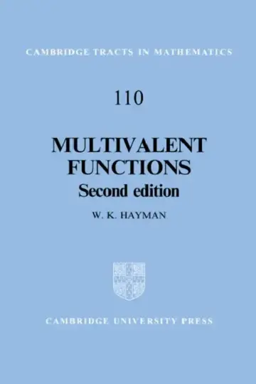 Cover of Multivalent Functions
