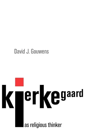 Cover of Kierkegaard as Religious Thinker