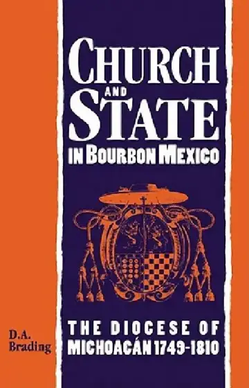 Cover of Church and State in Bourbon Mexico