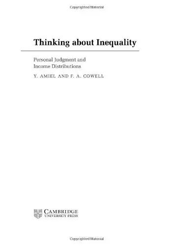 Cover of Thinking about Inequality