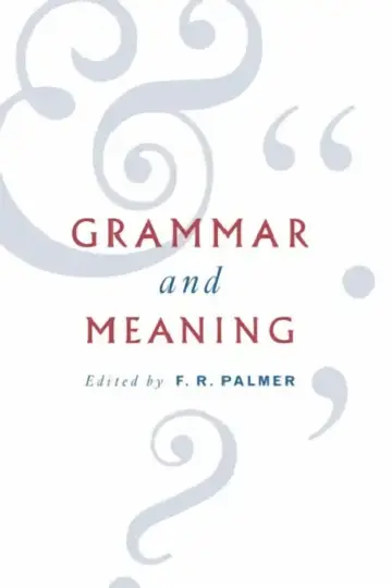 Cover of Grammar and Meaning