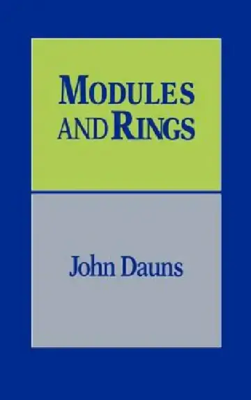 Cover of Modules and Rings