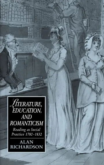 Cover of Literature, Education, and Romanticism
