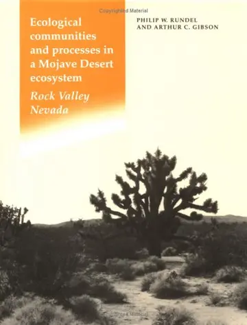 Cover of Ecological Communities and Processes in a Mojave Desert Ecosystem