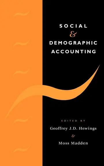 Cover of Social and Demographic Accounting