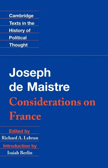 Cover of Maistre