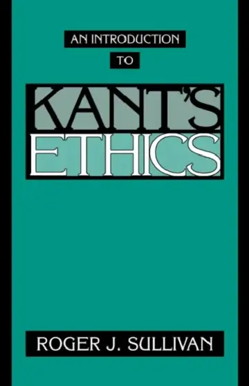 Cover of An Introduction to Kant's Ethics