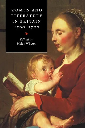Cover of Women and Literature in Britain, 1500–1700