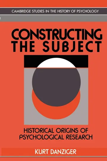 Cover of Constructing the Subject