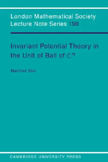 Cover of Invariant Potential Theory in the Unit Ball of Cn
