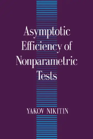 Cover of Asymptotic Efficiency of Nonparametric Tests