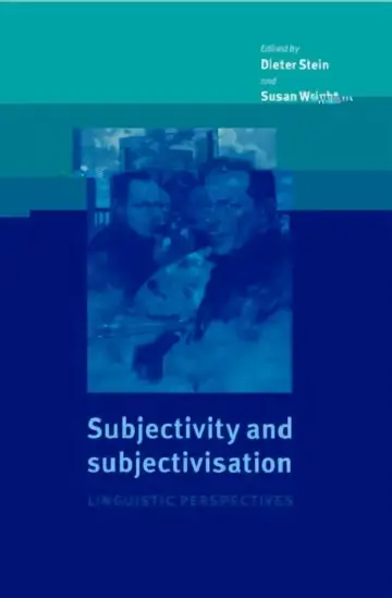 Cover of Subjectivity and Subjectivisation