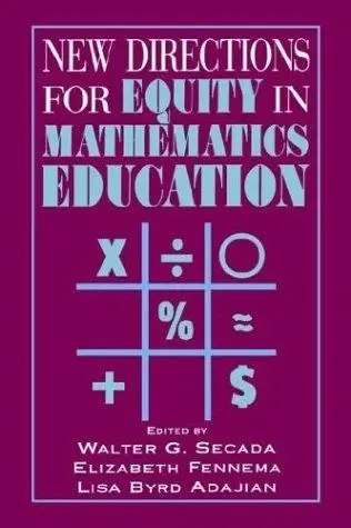 Cover of New Directions for Equity in Mathematics Education
