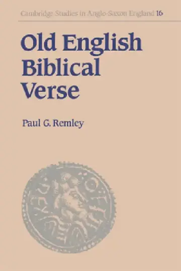 Cover of Old English Biblical Verse