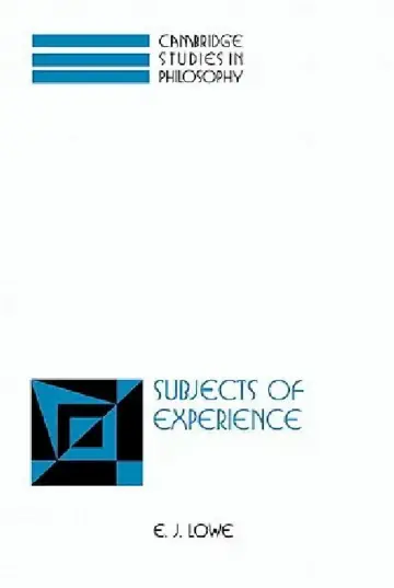 Cover of Subjects of Experience
