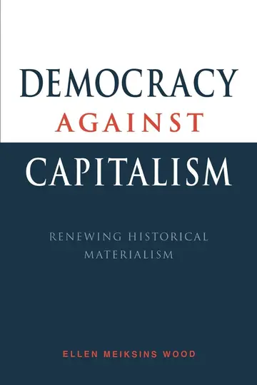 Cover of Democracy against Capitalism