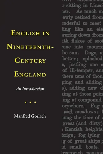 Cover of English in Nineteenth-Century England
