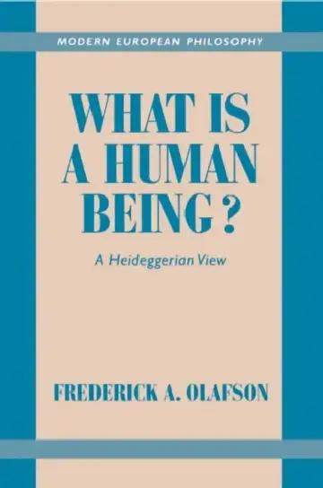 Cover of What Is a Human Being?