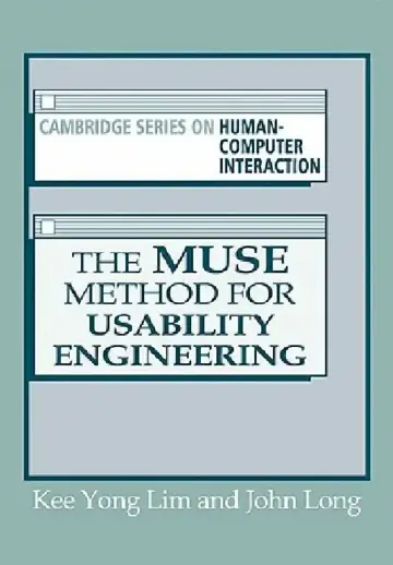 Cover of The Muse Method for Usability Engineering