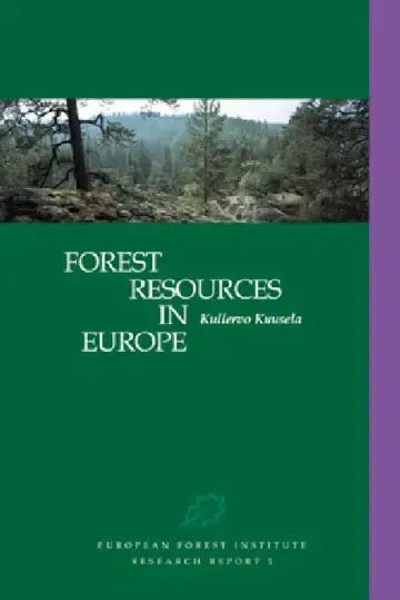 Cover of Forest Resources in Europe 1950 1990