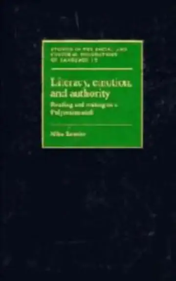 Cover of Literacy, Emotion and Authority