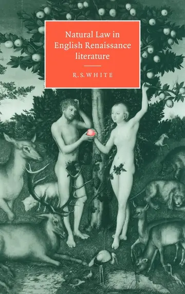 Cover of Natural Law in English Renaissance Literature