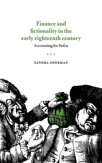 Cover of Finance and Fictionality in the early eighteenth century