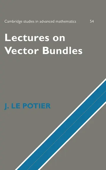Cover of Lectures on Vector Bundles